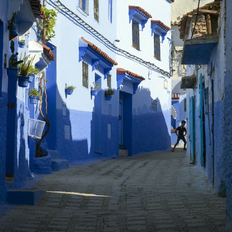Photo, David Scherrer: CHEFCHAOUEN
