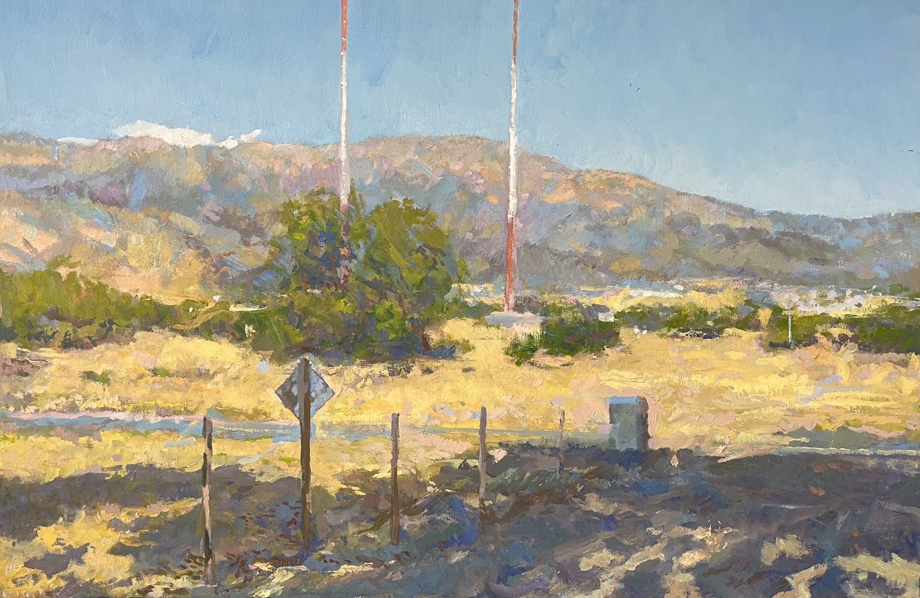 SANDIA CREST, Peter Malarkey, oil on linen, 24 x 36 inches, copyright ©2024